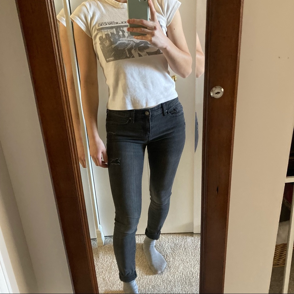 Black/ Grey Jeans